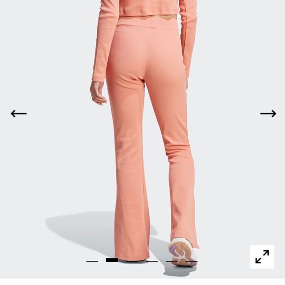 Lounge Ribbed Flared Pants - Picture 2 of 10